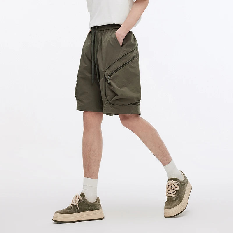 Semir Mens Shorts 2026 Large Pockets Outdoor Workwear Style Functional Knee Length Casual