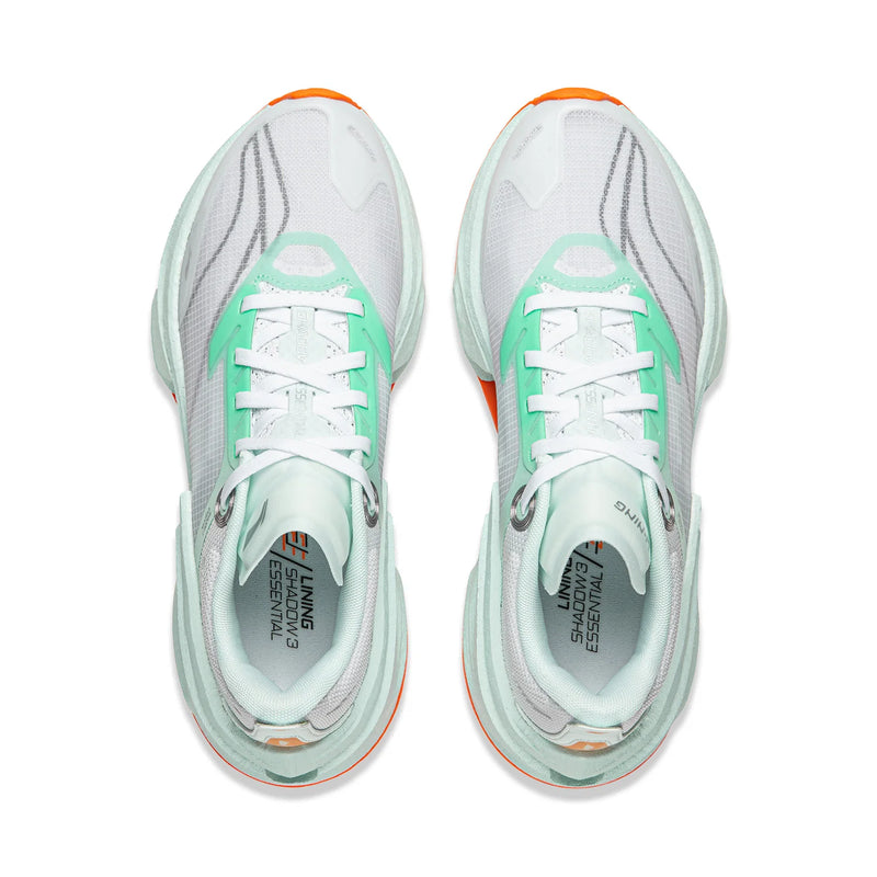 ស្បែកជើងរត់ Li-Ning SHADOW 3 ESSENTIAL សម្រាប់នារី JIANG ស្បែកជើងប៉ាតា LiNing សម្រាប់រត់ប្រចាំថ្ងៃ ធន់នឹងការពាក់ មានទ្រនាប់ ARRW004
