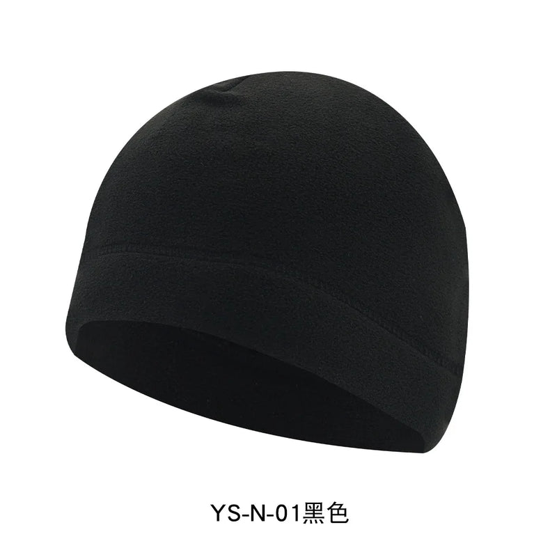 WRELS Winter Cycling Cap Windproof Thermal Ski Helmet Liner Running Skiing Motorcycle Earmuffs Hat Outdoors Cycling Helmet Liner