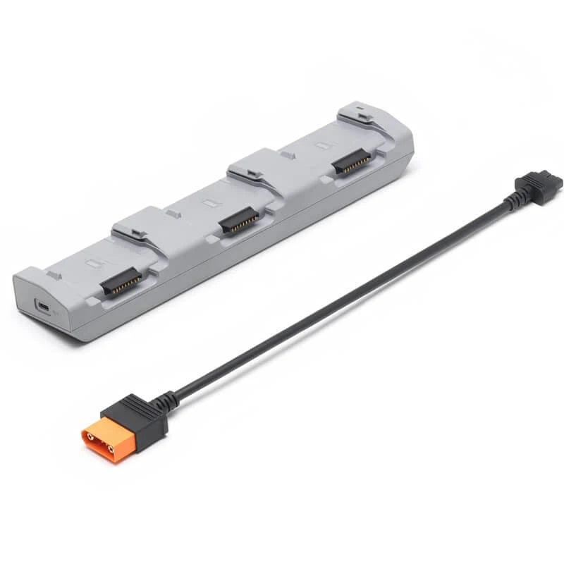 DJI Matrice 4D Series 240W Charging Hub It can simultaneously connect three batteries and charge them one by one