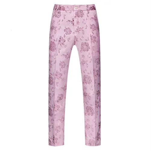 Autumn New Embroidery Suit Trousers Men's, Fashion Casual Pants, Blue Red White Green Pantalones Hombre, Asian Size M-5XL 6XL