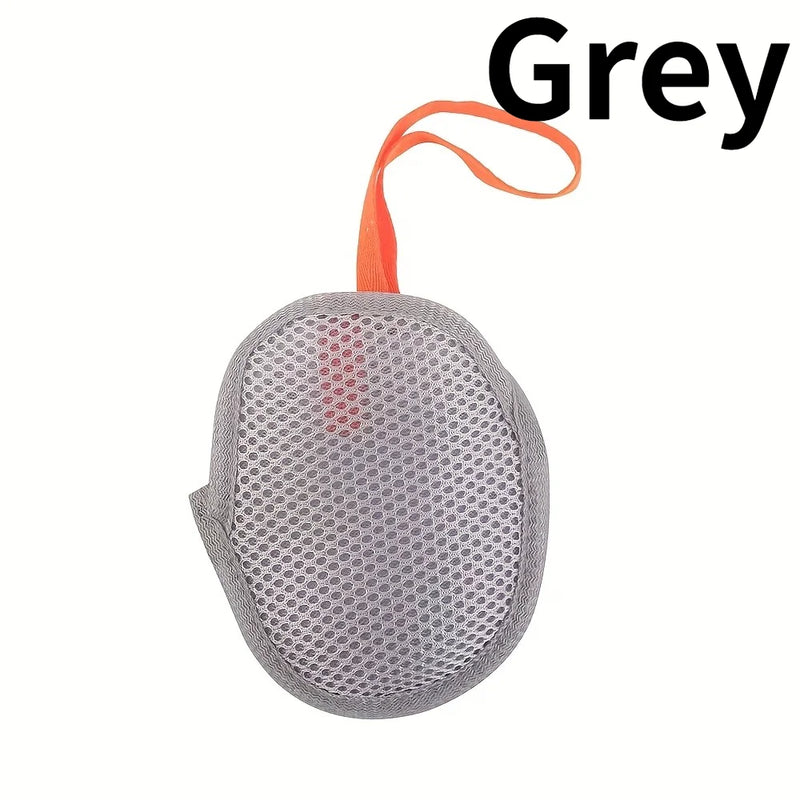 1pc Soft Bathing Bag with Drawstring.Non-Slip Soap Net for Body Wash, Shower,Bathing, Spa,Travel,Durable Bathing Net for Adults
