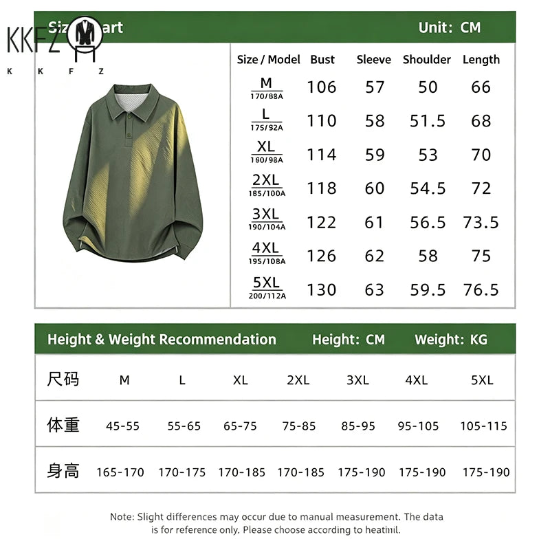 Male Trendy Textured Polo Shirt Lapel Collar Half Button Cropped Silhouette For Short Trip Social Gathering And Street Wear
