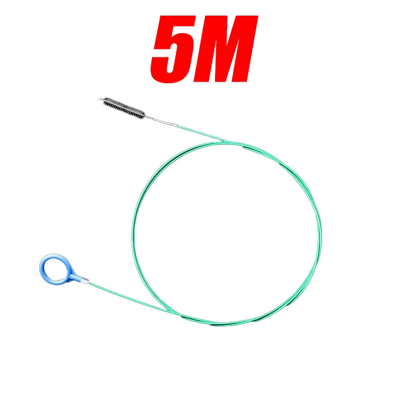 SEAMETAL 3m/5m Car Drain Dredge Cleaning Brush Auto Sunroof Drain Hole Clog Brush Long Hoses Cleaning Tool Drain Pipe Cleaner