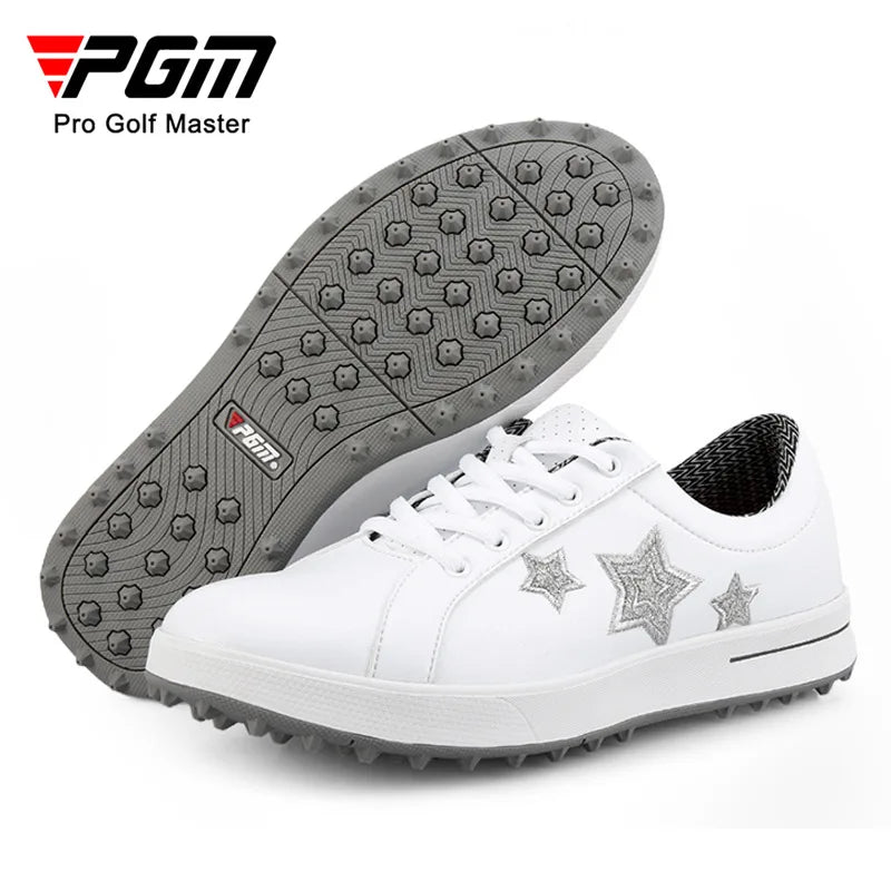 PGM Women Golf Shoes Summer Sports Waterproof Sneakers Non-Slip Leisure Shoes XZ113