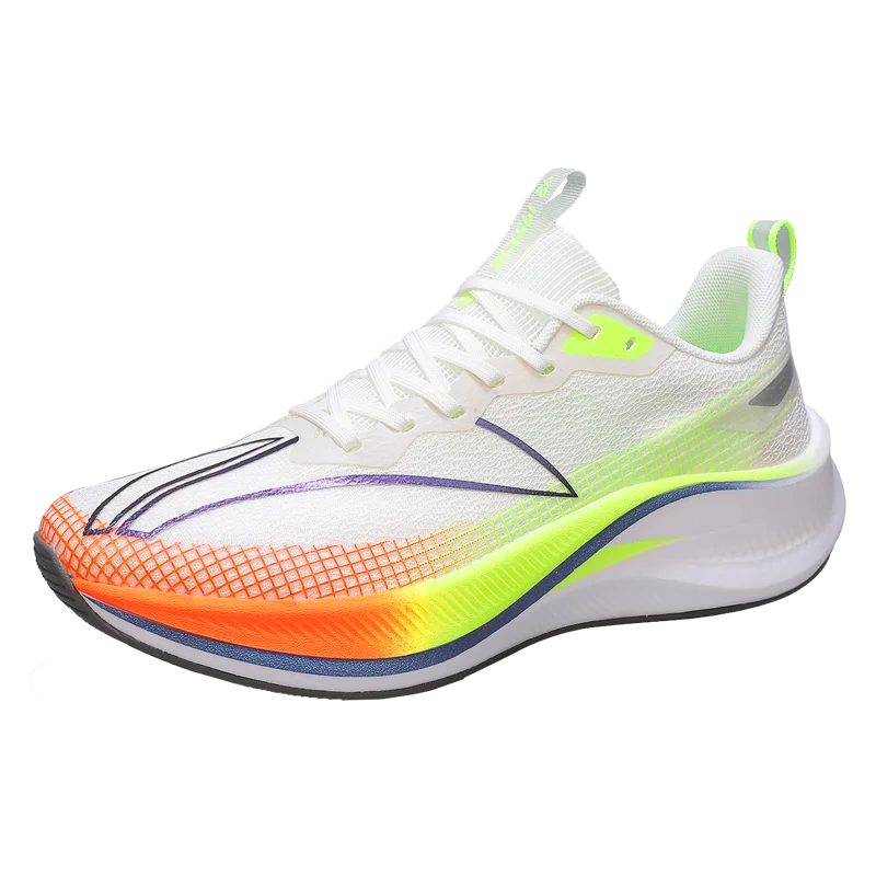 Men's Racing sneakers four season fashion light breathable outdoor speed running shoes soft sole parent-child casual sports shoe