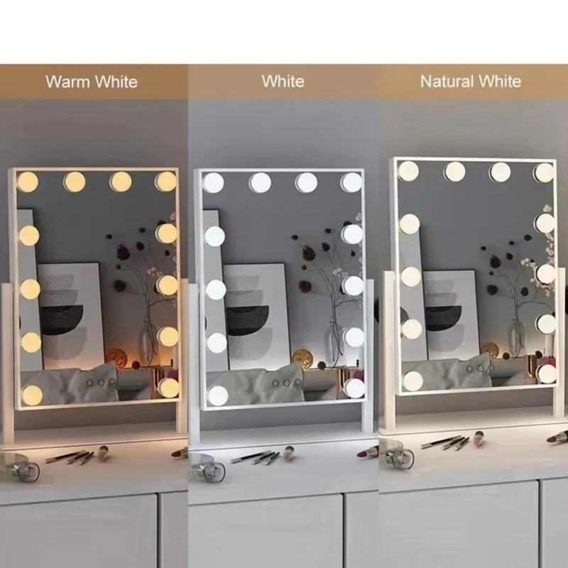 8/10/12 USB Wall Bulbs Nordic Vanity Mirror Fill Light Adjustable Luminance LED  String for All Pretty 3 Colors Dimmable Light