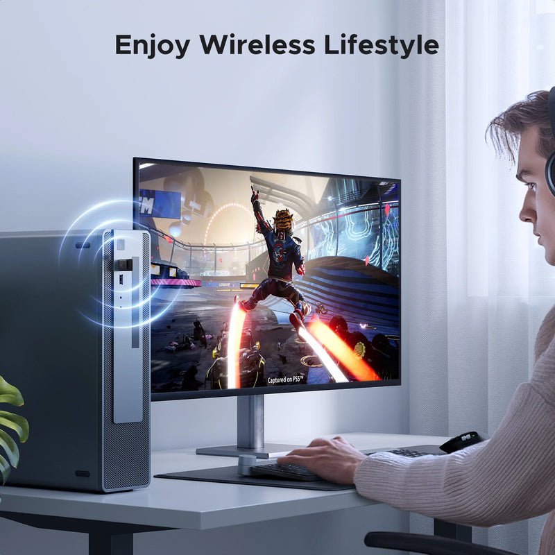 UGREEN Bluetooth Adapter USB Bluetooth 6.0 5.4 for PC Dongle Wireless Mouse Keyborad Music Audio Receiver USB Transmitter