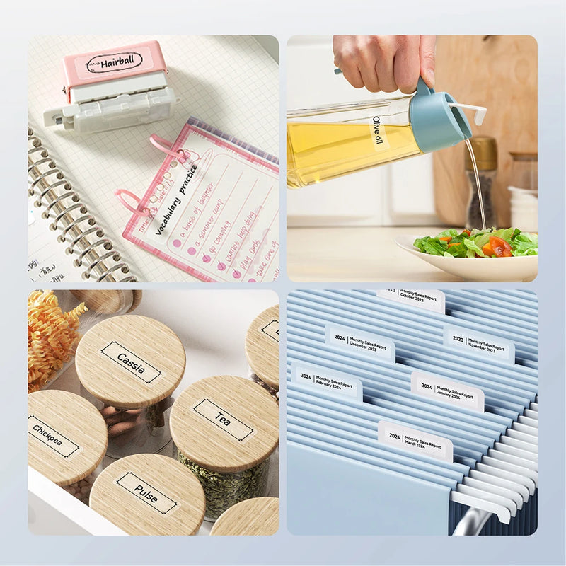 1 Roll Niimbot Transparent Label Sticker Scratch-Resistant Anti-Oil Label Paper for D11 D110 D101 H1S Thermal Label Printer