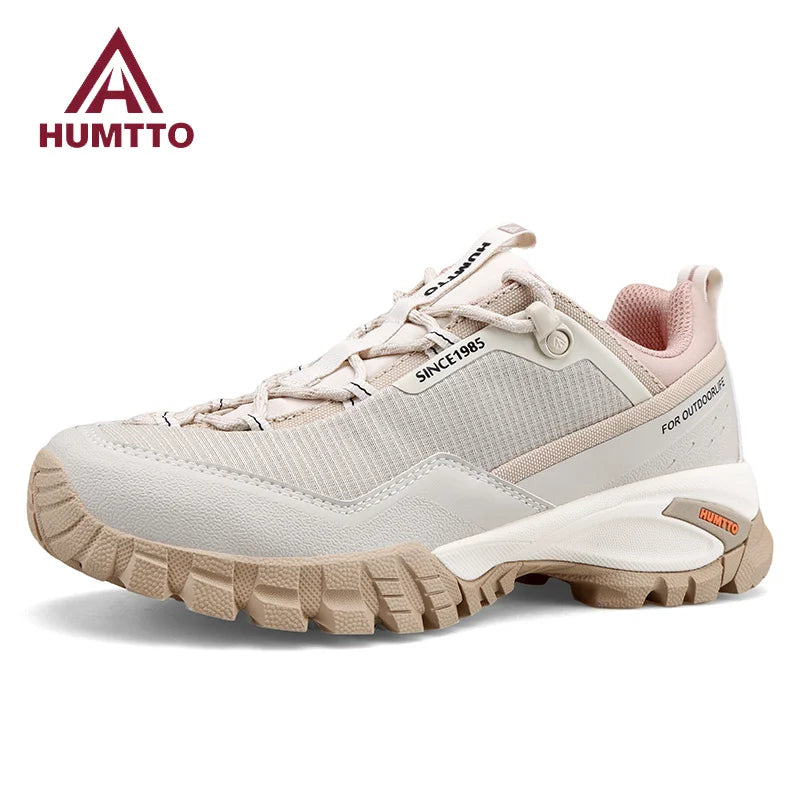 HUMTTO Winter Hiking Shoes for Women Outdoor Water-resistant Woman Treeking Shoes Climbing Mountain Non-slip Walking Sneakers