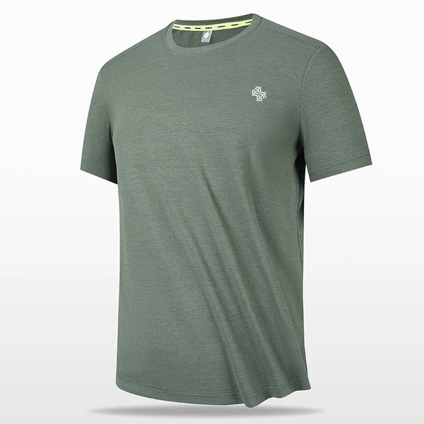 Multicolor Quick Dry Short Sleeve Sport T Shirt Gym Jerseys Fitness Shirt Trainer Running T-Shirt Men's Breathable Sportswear