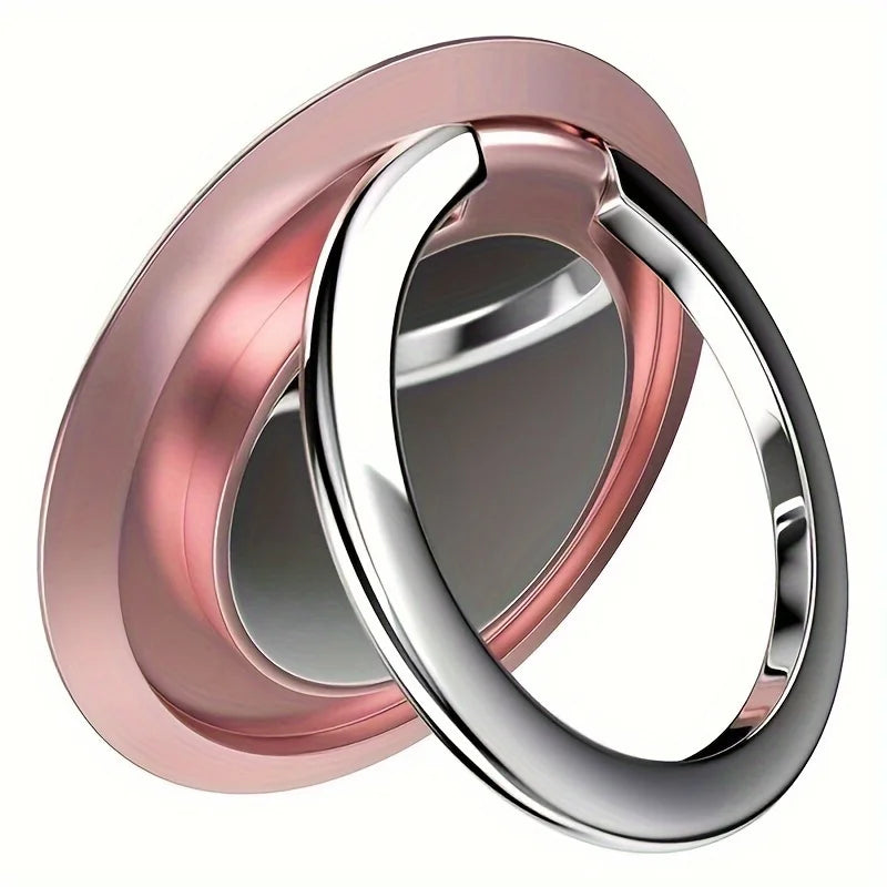 Universal Finger Ring Holder Stand Grip 360 Degree Rotating For Mobile Phone Car Magnetic Mount Phone Back Sticker Pad Bracket