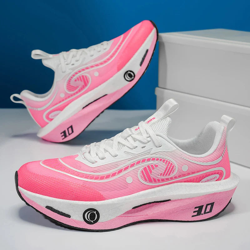 Couples Running Shoes 2025 New Professional Marathon Training Tennis Shoes Cushioned Breathe Outdoor Leisure Sneakers for Men