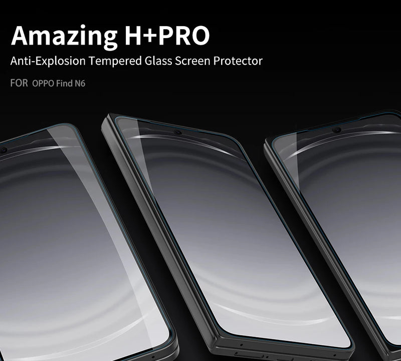 NILLKIN For OPPO Find N6 Screen Protector Film H+Pro HD Clear Tempered Glass Film For OPPO Find N6 Phone Glass Film