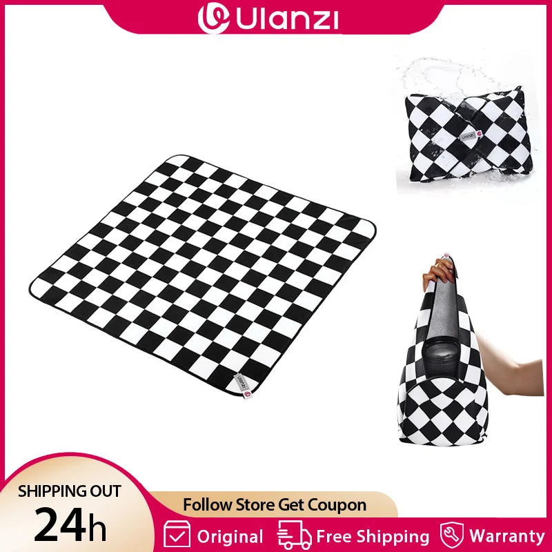 កាបូបកាមេរ៉ា Ulanzi CA02 ធន់នឹងទឹក បួនស្រទាប់ រុំដោយវេទមន្ត សម្រាប់កាមេរ៉ា DSLR ទំហំ 45x45cm