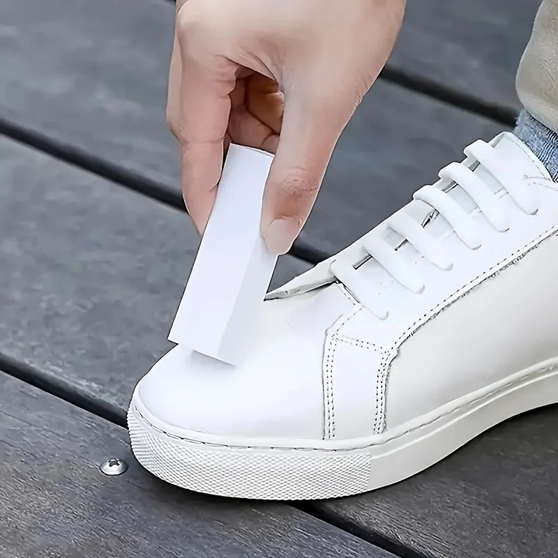 1/2PCS Magical Eraser for Shoe Cleaning - Eliminates Marks from Athletic Footwear, Synthetic Leather, And Fabrics.