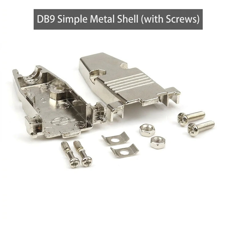 DIVEDEER DB9 Male & Female Connectors 9-Pin Serial Adapters for RS232 RS485 COM Port