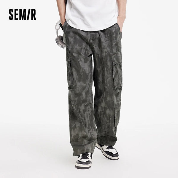 ខោបុរស Semir សម្លៀកបំពាក់ធ្វើការ 2026 ហោប៉ៅច្រើនសម្រាប់ឆ័ត្រយោងក្រៅផ្ទះ ត្រង់ រចនាប័ទ្មទីក្រុង ធម្មតា ប្រចាំថ្ងៃ ទន់ មានផាសុកភាព ពាក់ប្រចាំថ្ងៃ