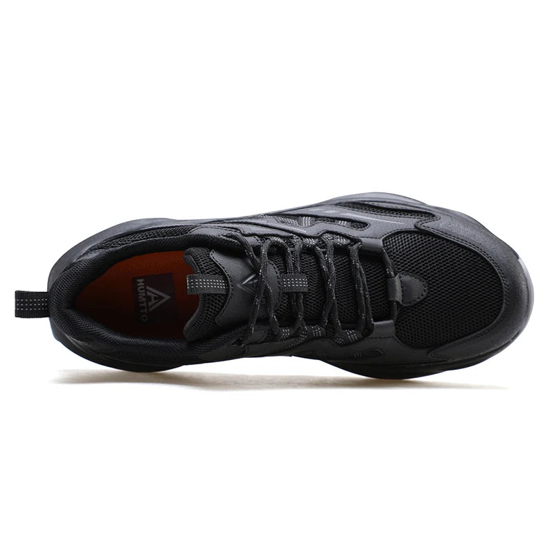 HUMTTO Trail Shoes for Man Breathable Sneakers Jogging Running Shoes Brand Men's Luxury Designer Sports Walking Casual Trainers