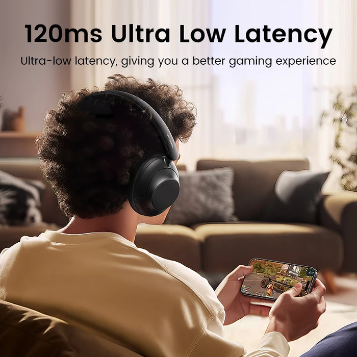 new UGREEN HiTune Max5 Hybrid Active Noise Cancelling Headphones Hi-Res LDAC Sound Bluetooth Headphones Multipoint Connection