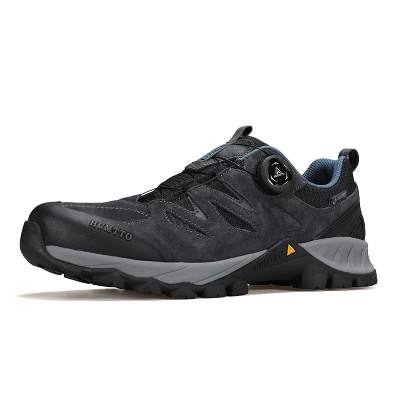HUMTTO Shoes for Men Outdoor Luxury Designer Sneakers Breathable Sports Hiking Shoes Mens Trekking Climbing Non-slip Man Boots