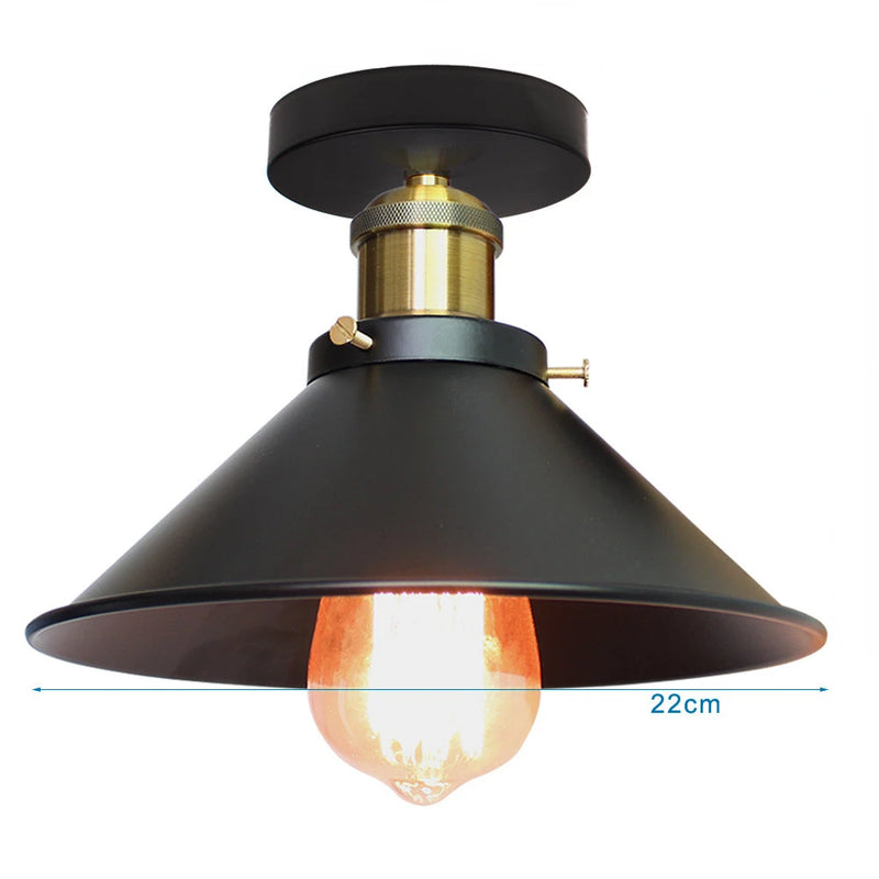 JOYON Vintage Pendant Light Loft Retro Chandelier Pendant Lamp E27 Industrial Hanging light Edison Home Lighting for Living Room