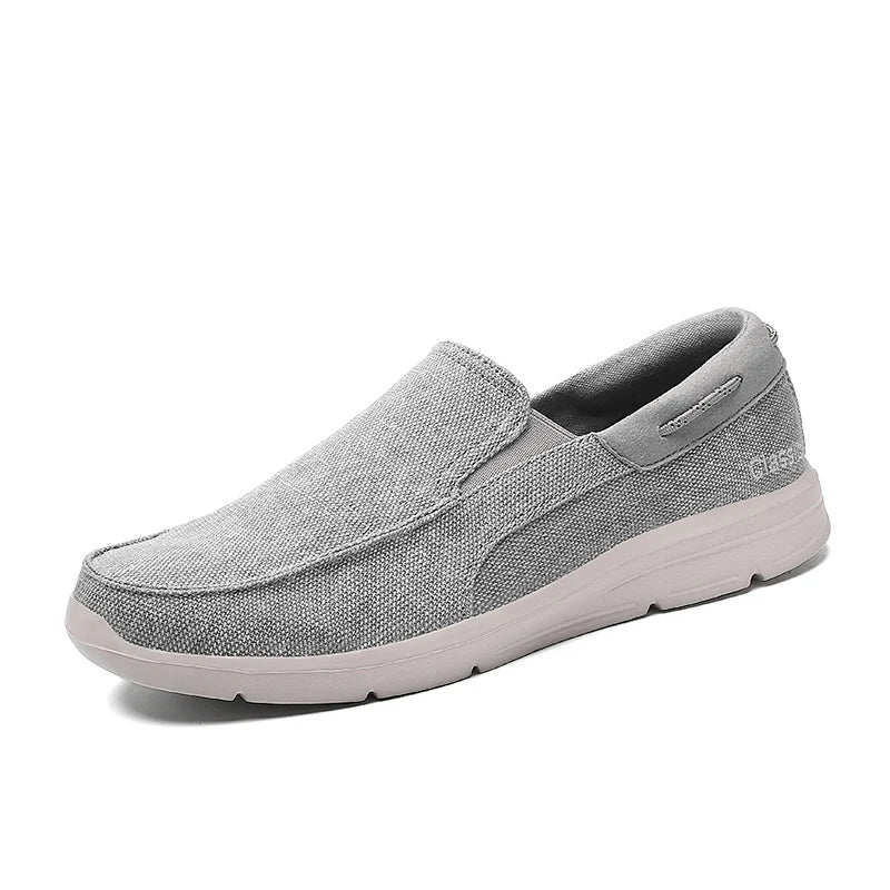 Mens Walking Shoes 2025 New Low Top Lightweight Breathable Flat Bottom Fashion Simple Loafers Casual Sneakers for Men