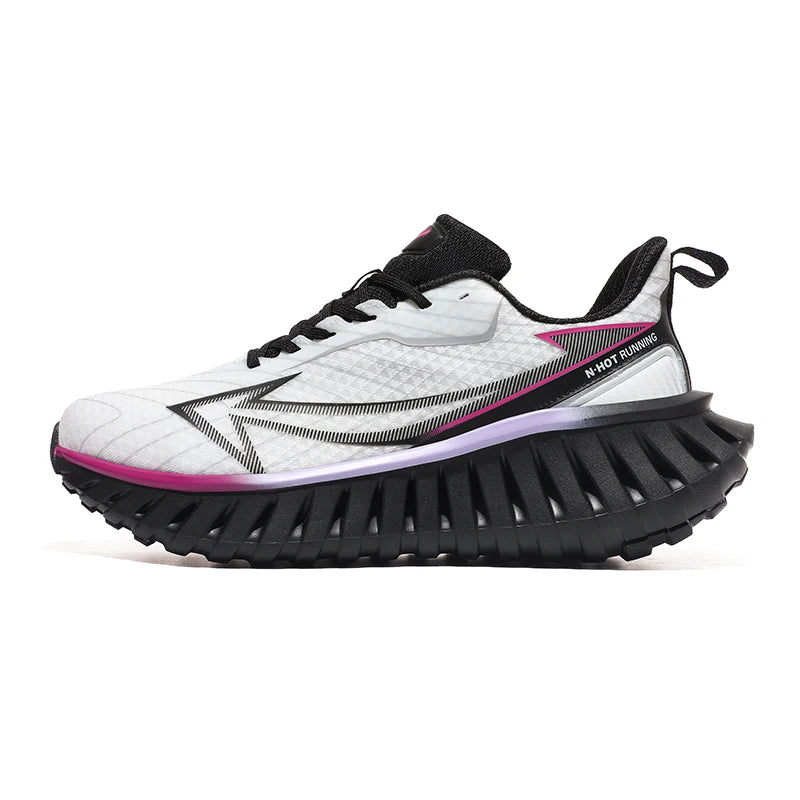 Mens Running Shoes Summer New Breathable Professional Marathon Training Sneakers Cushioning Flat Tennis Shoes for Man