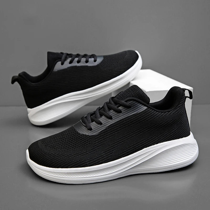 Unisex Running Shoes 2025 New Mesh Luxury Design Four Seasons Lightweight Cosy Daily Casual Couple Sneakers for Mens Women