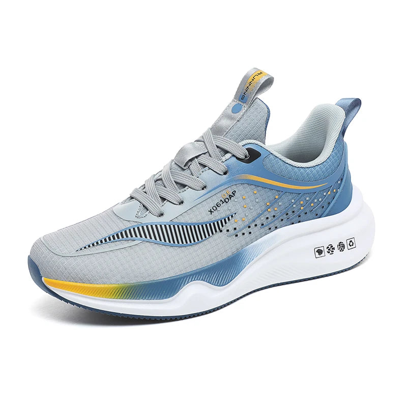 Men's sneakers New four seasons lightweight breathable soft-sole racing outdoor casual running shoes student speed sports shoes