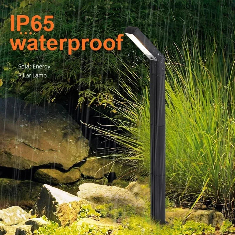LED Solar Spot Lights IP65 Waterproof Outdoor RGB Solar Landscape Lights for Garden Walkway Path Driveway Patio Yard Lawn Decor