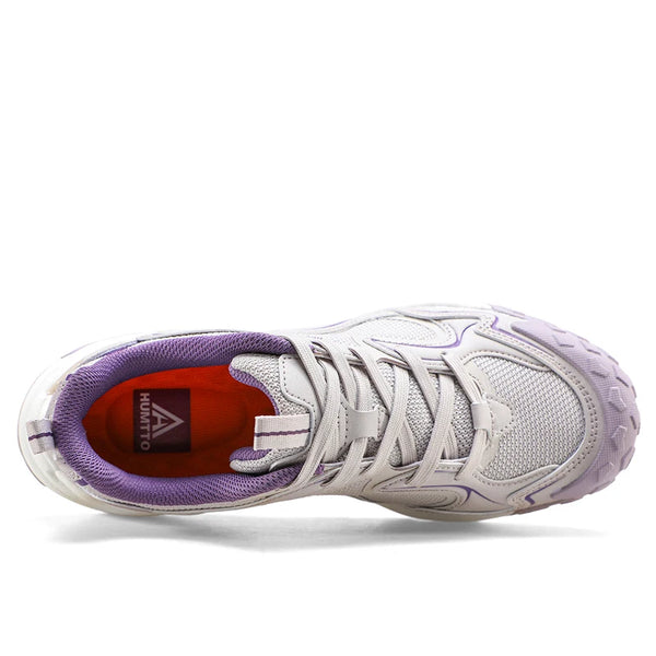 HUMTTO Anti-slip Sneaker for Women Breathable Running Shoes Outdoor Walking Womens Sneakers Designer Trail Jogging Woman Shoes