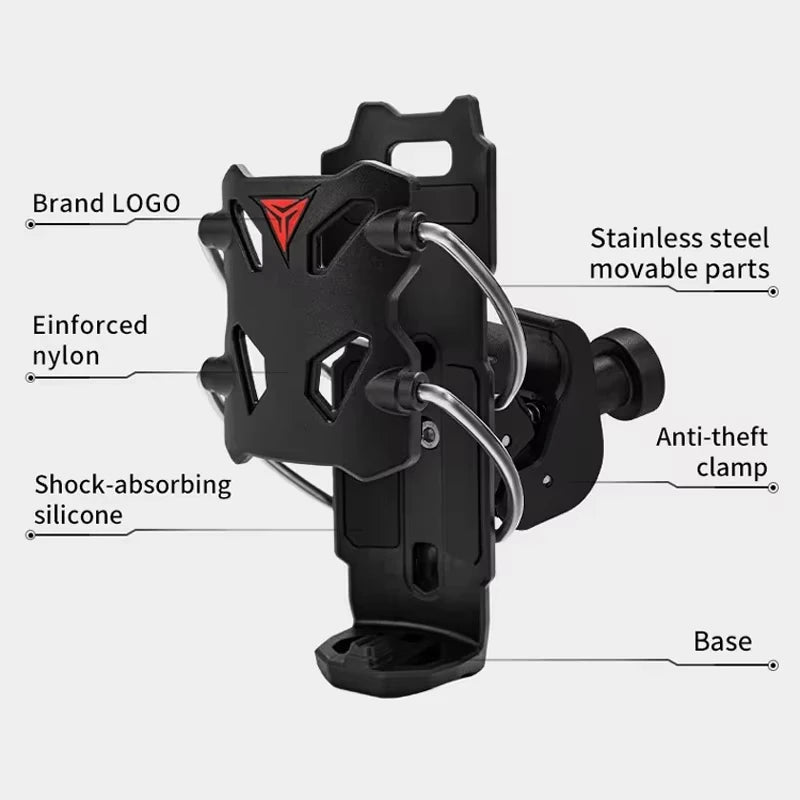 ជើងទ្រកែវម៉ូតូ Motowolf អាចដាក់ដបទឹកបានគ្រប់ស្ថានភាពផ្លូវ អាចលៃតម្រូវបាន ធន់នឹងការរអិល