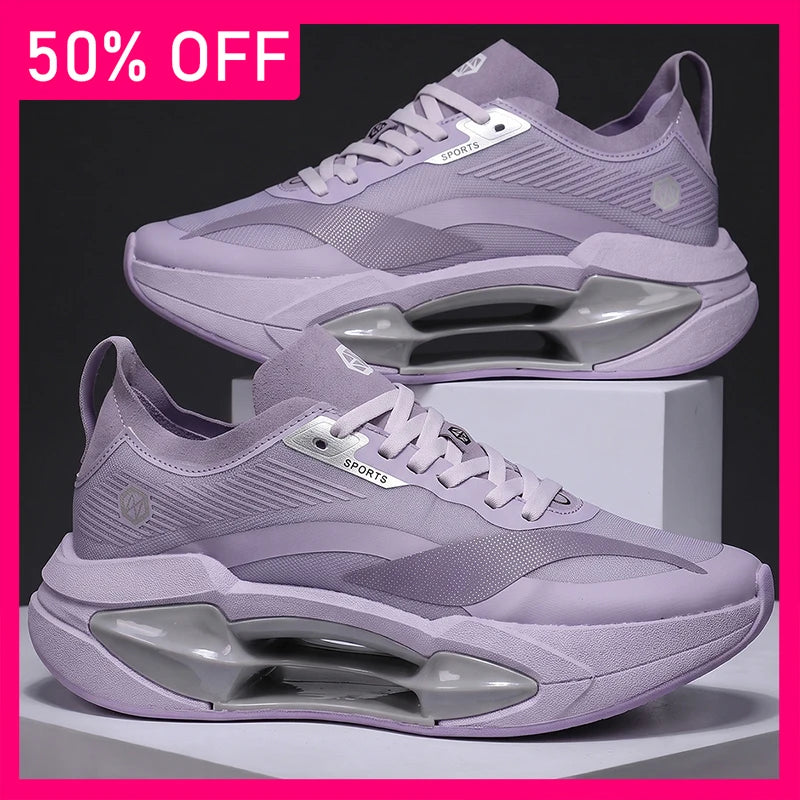 Unisex Sneakers High Quality Mesh Lightweight Comfortable Outdoor Casual Walking Marathon Sports Breathable Running Shoes Man