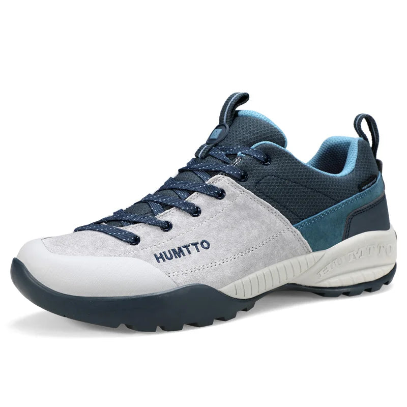 HUMTTO Sneakers for Men Breathable Trekking Shoes for Men's Sports Shoe Non-slip Hiking Sneaker Designer Man Safe Walking Boots