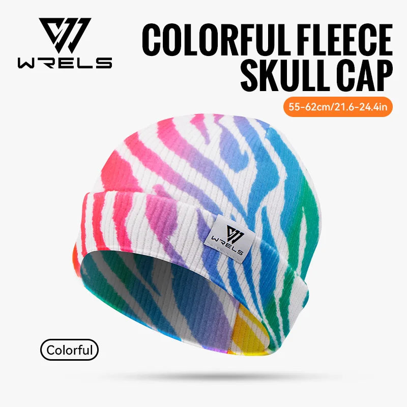  WRELS Winter Warm Knitting Hats Soft Thick Windproof Knit Beanie Hat for Skiing Running Outdoor Sports Skull Cap Beanies Hats