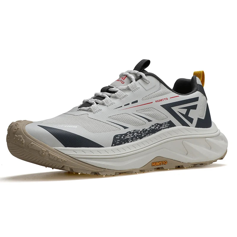 HUMTTO Non-slip Hiking Shoes for Men Breathable Sports Shoe Man Leather Outdoor Sneakers Designers Men's Casual Trekking Boots