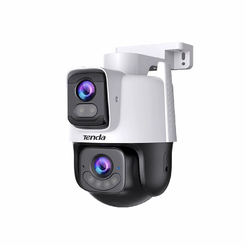 កាមេរ៉ា Tenda 4MP ក្រៅផ្ទះ Wi-Fi Pan/Tilt CH7-WCA ពណ៌ពេញ 360° ចក្ខុវិស័យពេលយប់ AI ការរកឃើញចលនា សំឡេងរោទិ៍ឆ្លាតវៃ