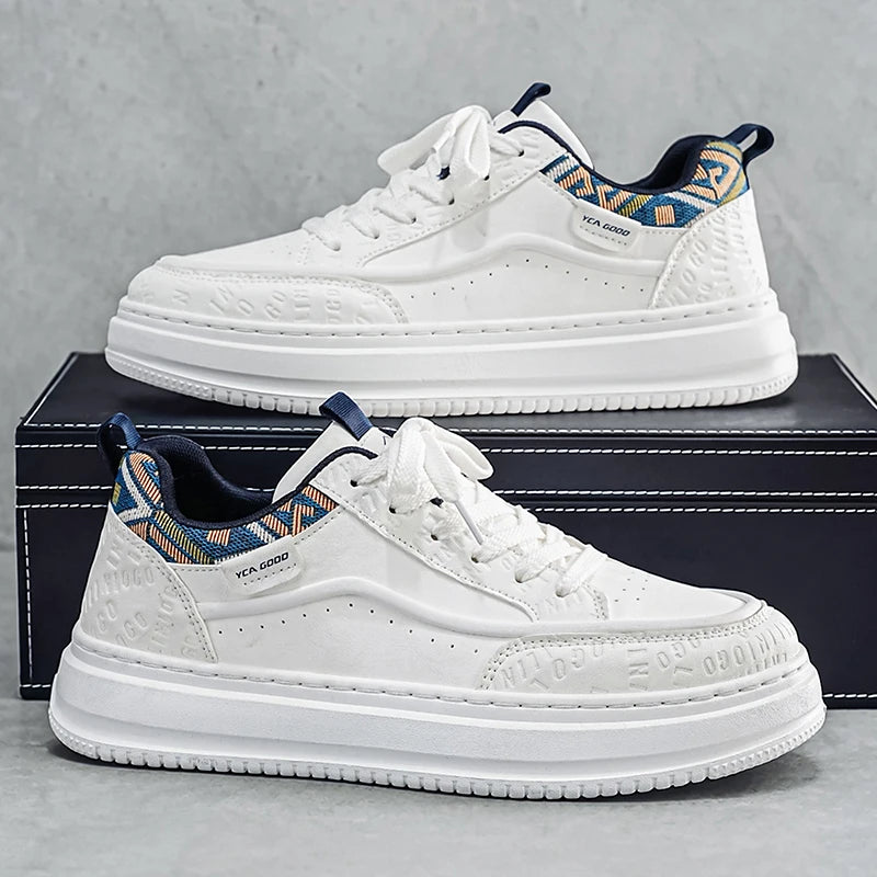 Men's breathable Joker casual board shoes Four seasons light soft-sole non-slip comfort outdoor fashion walking running sneakers