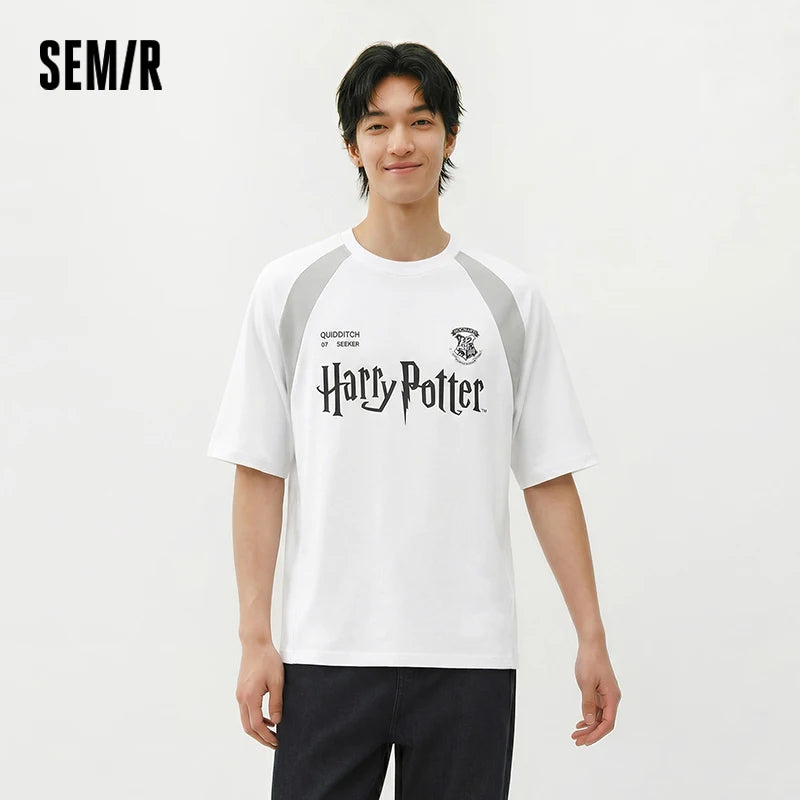 Semir Men Tshirt Cotton Jersey Style 2026 Summer Casual Style Comfortable Versatile Soft Breathable Daily Casual Top