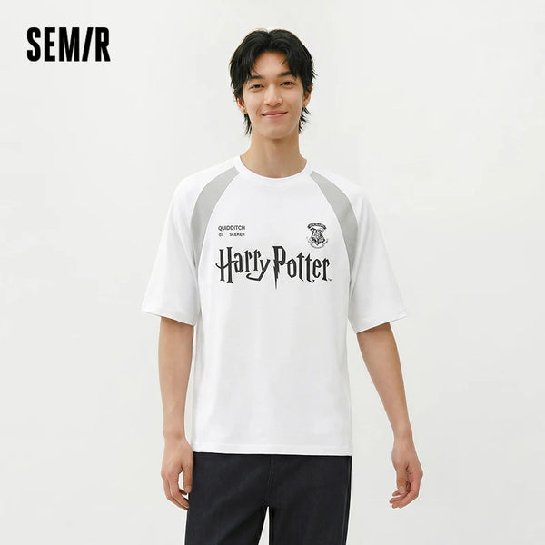 អាវយឺតបុរស Semir ស្ទីលកប្បាស Jersey ឆ្នាំ ២០២៦ រដូវក្តៅ ស្ទីលធម្មតា មានផាសុកភាព ទន់ ងាយស្រួលដកដង្ហើម អាវធម្មតាប្រចាំថ្ងៃ