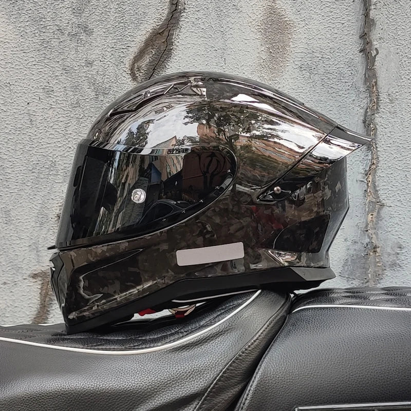 Casco De Motocross Helmet Casco Patinete Electrico Mainland China Helmets Unisex Full Face Dot Carbonfiber