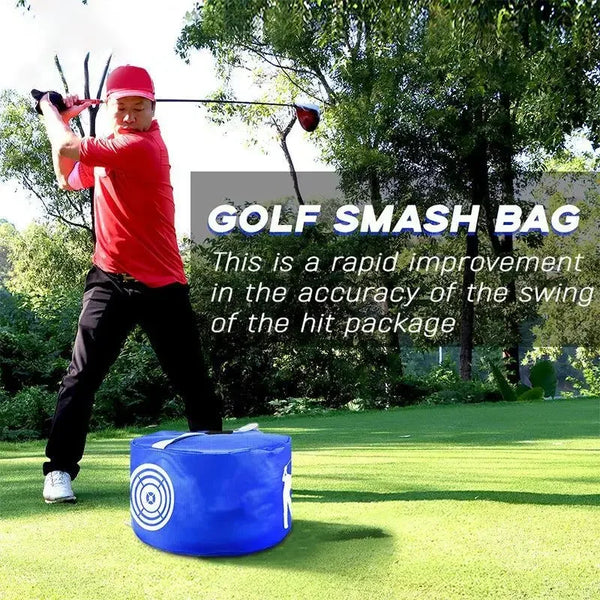 Indoor Outdoor Golf Hitting Bag Swing Trainer Golf Training Aids TA010