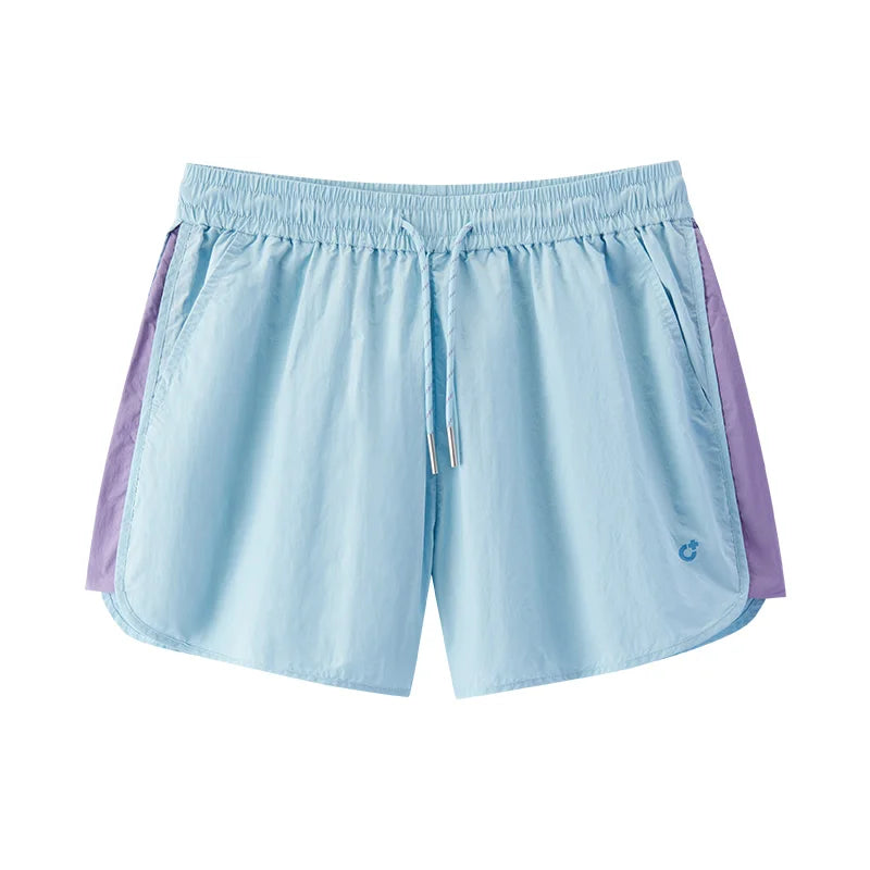Semir Women Pants Casual Cool Feeling Color Block Loose Moisture Wicking Quick Dry 2026 Summer Outdoor Sports Style Top