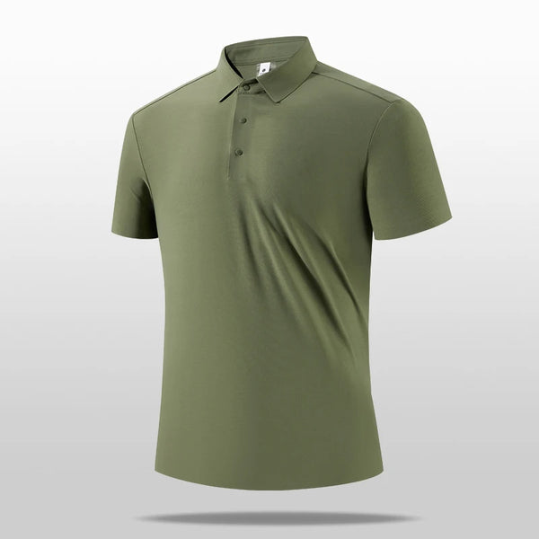SBWL High Quality Gym New Light Fast Dry Elastic High Quality Outdoor Sports Golf Running Sports POLO Shirt Fashion Casual Shirt