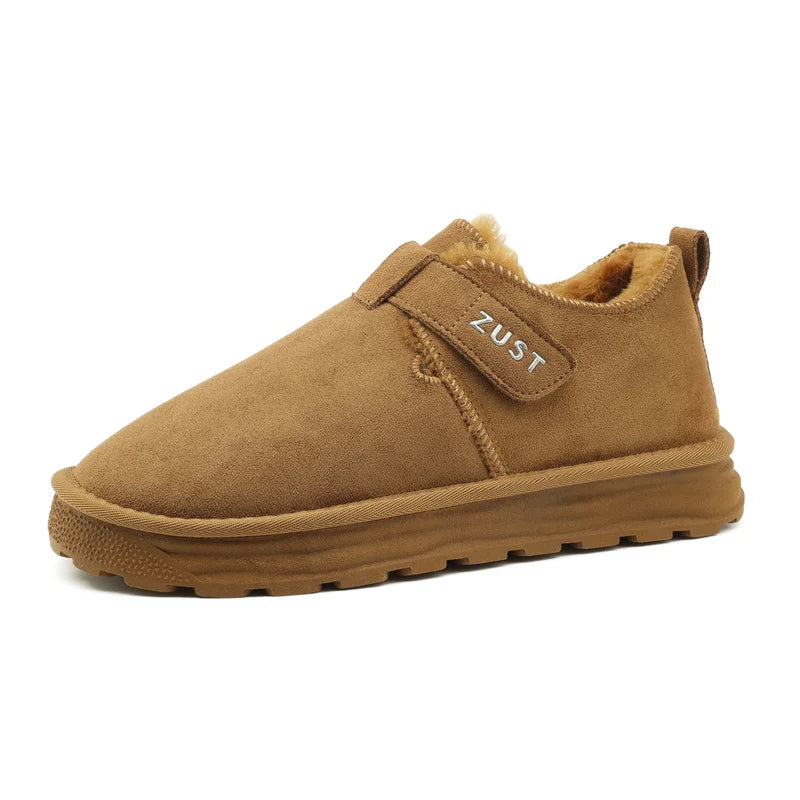 Men's high-quality snow casual cotton shoes winter warm plush fashion youth Joker outdoor walking light comfort cotton slippers