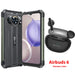OSCAL S80 G85 Waterproof Rugged Phone 6GB+128GB Smartphone Andriod 12 Mobile Phone 13000mAh Fast Charging CellPhone Black Kit 1 CHINA