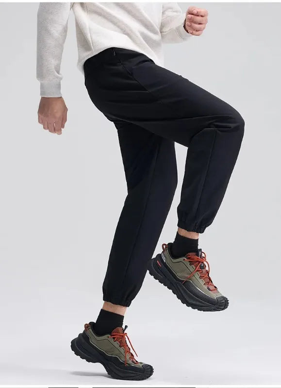 Outdoor Men's Water-Resistant Oxford Hiking Pants, Quick-Dry Lightweight with 4-Way Stretch, Fishing Trekking Daily Commute