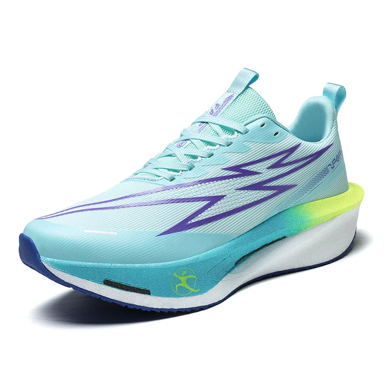 Men women running shoes four seasons fashion breathable soft-sole outdoor speed casual sneakers couple light racing sports shoes