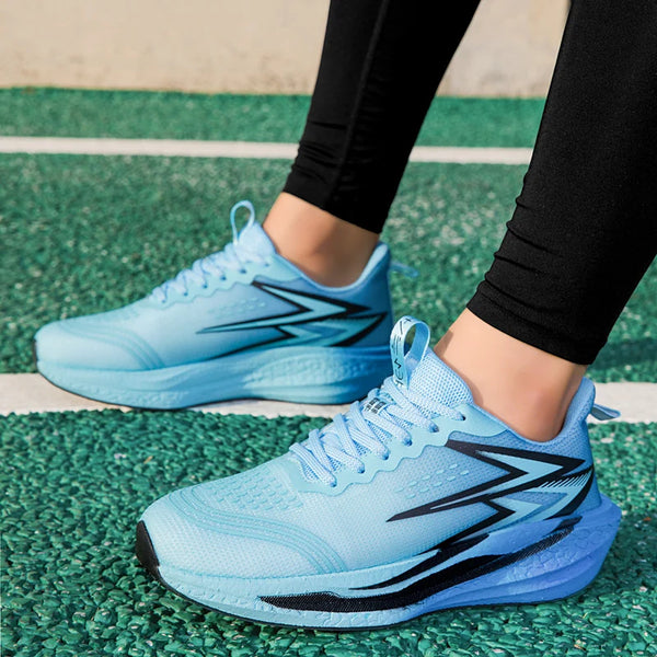 Lovers light outdoor running shoes four seasons thick-sole casual sports shoes fashion men women's classic breathable sneakers